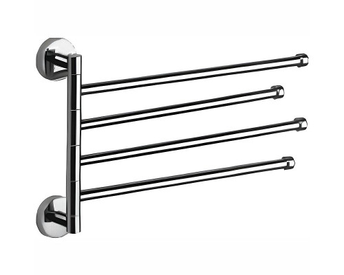 Купить Полотенцедержатель Haiba HB114 поворотный Хром в магазине сантехники Santeh-Crystal.ru