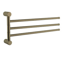 Полотенцедержатель Haiba HB8413-4 поворотный Бронза