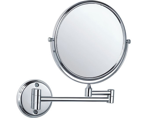 Приобрести Косметическое зеркало Haiba HB6108 с увеличением Хром в магазине сантехники Santeh-Crystal.ru