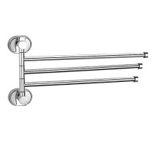 Полотенцедержатель Haiba HB1913 поворотный Хром