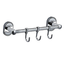 Вешалка для полотенец Haiba HB1915-3 Хром