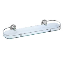 Стеклянная полка Haiba HB1907-1 Хром