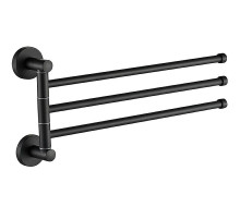 Полотенцедержатель Haiba HB8713 поворотный Черный