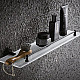 Заказать Стеклянная полка Haiba HB8707 Черная в магазине сантехники Santeh-Crystal.ru