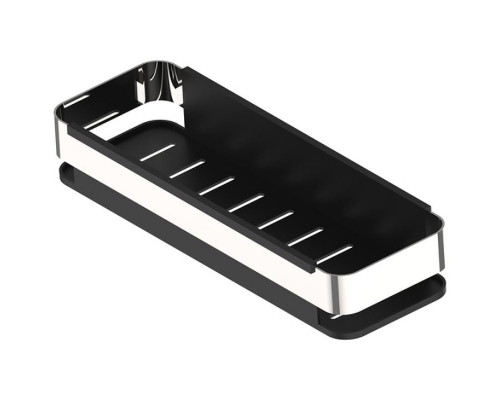 Приобрести Полка корзина Iddis SHE13SBi44 Черный в магазине сантехники Santeh-Crystal.ru