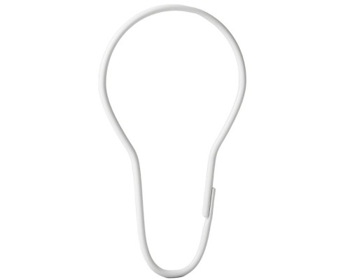 Купить Кольца для штор Iddis RINMWT0i15 Белые в магазине сантехники Santeh-Crystal.ru