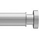 Купить Карниз для ванны Iddis 020A200I14 Хром матовый в магазине сантехники Santeh-Crystal.ru