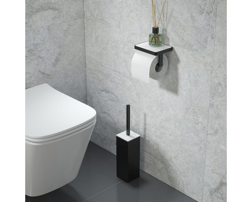 Заказать Ершик для унитаза Iddis On-X ONXBL00i47 Черный матовый Белый в магазине сантехники Santeh-Crystal.ru