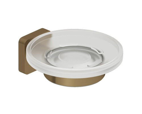 Мыльница Kludi Vela S 25985N1 цвет Бронза брашированная