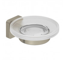 Мыльница Kludi Vela S 25985N5 цвет Никель брашированный