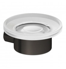 Мыльница Kludi Vela R 58985N2 цвет Оружейная сталь брашированная