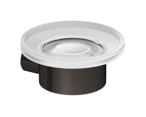 Мыльница Kludi Vela R 58985N2 цвет Оружейная сталь брашированная