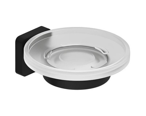 Мыльница Kludi Vela S 2598539 Черная матовая