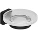 Мыльница Kludi Vela S 2598539 Черная матовая