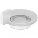 Мыльница Kludi Vela S 2598553 Белая матовая