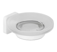 Мыльница Kludi Vela S 2598553 Белая матовая