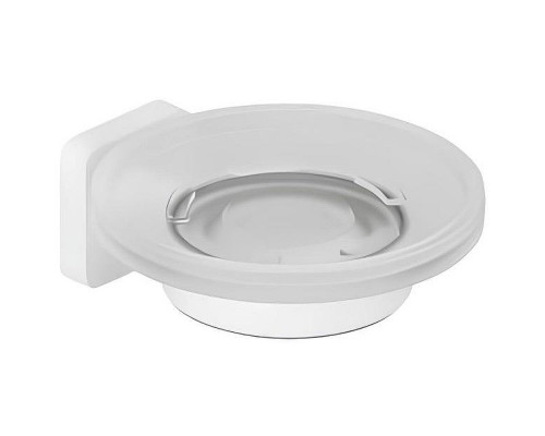 Мыльница Kludi Vela S 2598553 Белая матовая