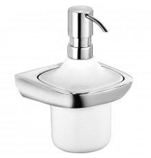 Дозатор для жидкого мыла Kludi Ambienta 5397605 Белый Хром