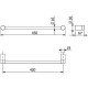 Полотенцедержатель Kludi Vela R 5898053 Белый матовый
