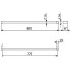 Полотенцедержатель Kludi Vela R 5896105 Хром