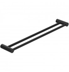 Полотенцедержатель Kludi Vela R 5898839 двойной Черный матовый