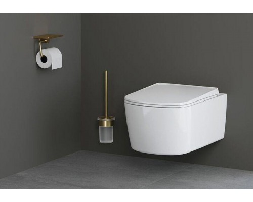 Держатель туалетной бумаги Kludi Vela R 58971N0 Золото брашированное