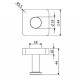 Крючок Kludi Vela S 25984N1 цвет Бронза брашированная