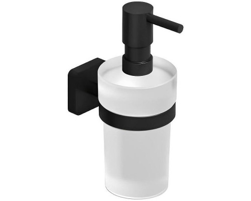 Дозатор для жидкого мыла Kludi Vela S 2597639 Черный матовый