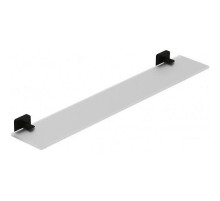 Стеклянная полка Kludi Vela S 2597339 Черная матовая