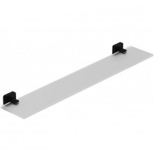 Стеклянная полка Kludi Vela S 2597339 Черная матовая