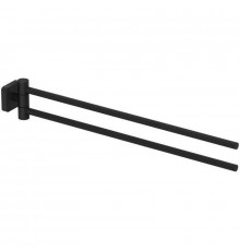 Полотенцедержатель Kludi Vela S 2597739 поворотный Черный матовый