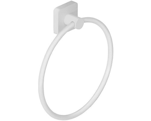 Кольцо для полотенец Kludi Vela S 2597853 Белое матовое