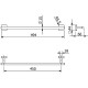 Полотенцедержатель Kludi Vela S 25980N0 Золото брашированное