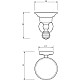 Заказать Мыльница Migliore Amerida 16575 Хром с кристаллом Swarovski в магазине сантехники Santeh-Crystal.ru