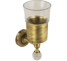 Стакан для зубных щеток Migliore Amerida 16573 Бронза с кристаллом Swarovski