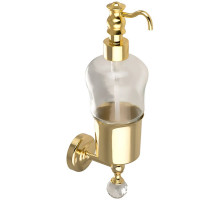 Дозатор для жидкого мыла Migliore Amerida 16596 Золото с кристаллом Swarovski