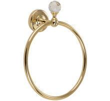 Кольцо для полотенец Migliore Amerida 16599 Золото с кристаллом Swarovski