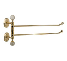 Полотенцедержатель Migliore Amerida 16607 поворотный Золото с кристаллами Swarovski