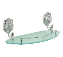 Стеклянная полка Migliore Cleopatra 16665 Хром