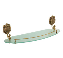 Стеклянная полка Migliore Cleopatra 16636 Бронза
