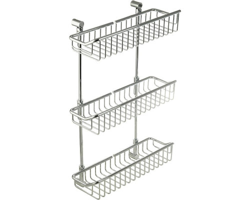 Приобрести Полка корзина Migliore Complementi 22037 Хром в магазине сантехники Santeh-Crystal.ru