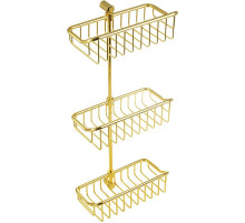 Полка корзина Migliore Complementi 22052 Золото