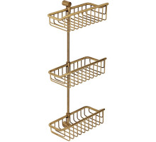 Полка корзина Migliore Complementi 22028 Бронза