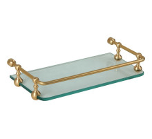 Стеклянная полка Migliore Complementi 21998 Бронза