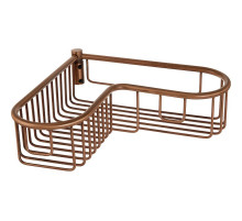 Полка корзина Migliore Complementi 22060 угловая Медь
