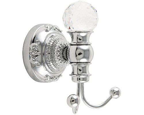 Santeh-Crystal.ru: Двойной крючок Migliore Cristalia 16806 Хром с кристаллом Swarovski Купить Двойной крючок Migliore Cristalia 16806 Хром с кристаллом Swarovski в магазине сантехники Santeh-Crystal.ru
