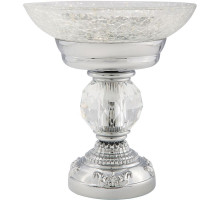 Мыльница Migliore Cristalia 16791 Хром с кристаллом Swarovski