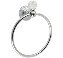 Кольцо для полотенец Migliore Cristalia 16805 Хром с кристаллом Swarovski