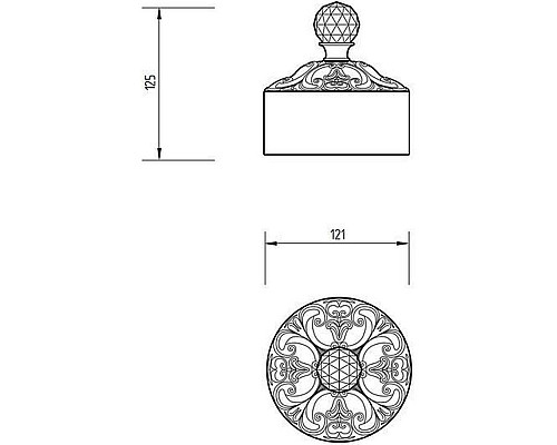 Santeh-Crystal.ru: Контейнер для хранения Migliore Cristalia 16761 Бронза с кристаллом Swarovski Приобрести Контейнер для хранения Migliore Cristalia 16761 Бронза с кристаллом Swarovski в магазине сантехники Santeh-Crystal.ru