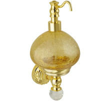 Дозатор для жидкого мыла Migliore Cristalia 16830 Золото с кристаллом Swarovski